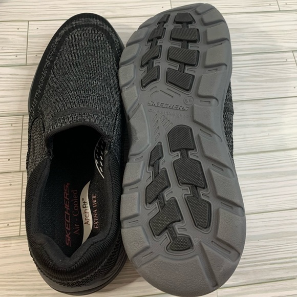 Skechers Arch Fit Motley - Vaseo size 10 Black .Lightweight - Picture 3 of 16